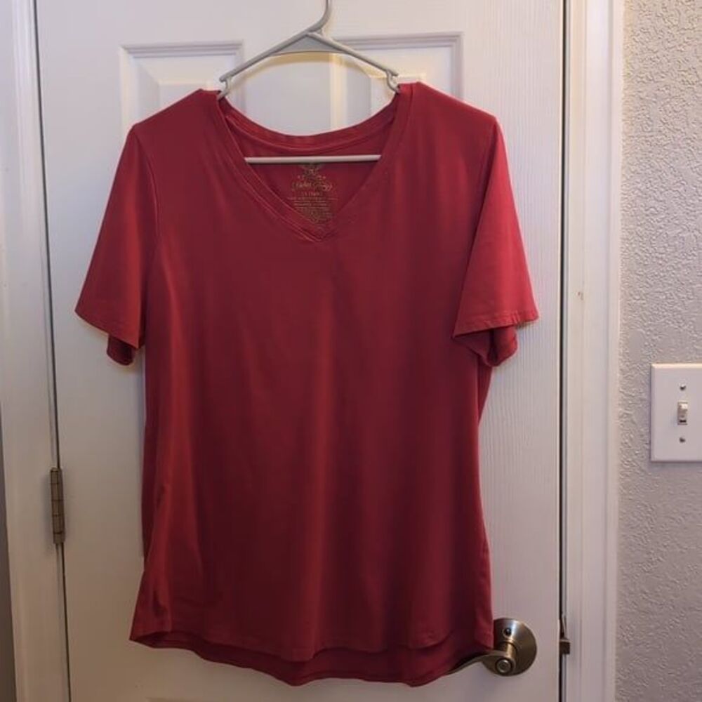 Faded Glory Hot Pink Shirt - Picture 2 of 3
